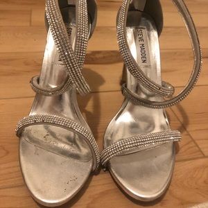 Silver heels